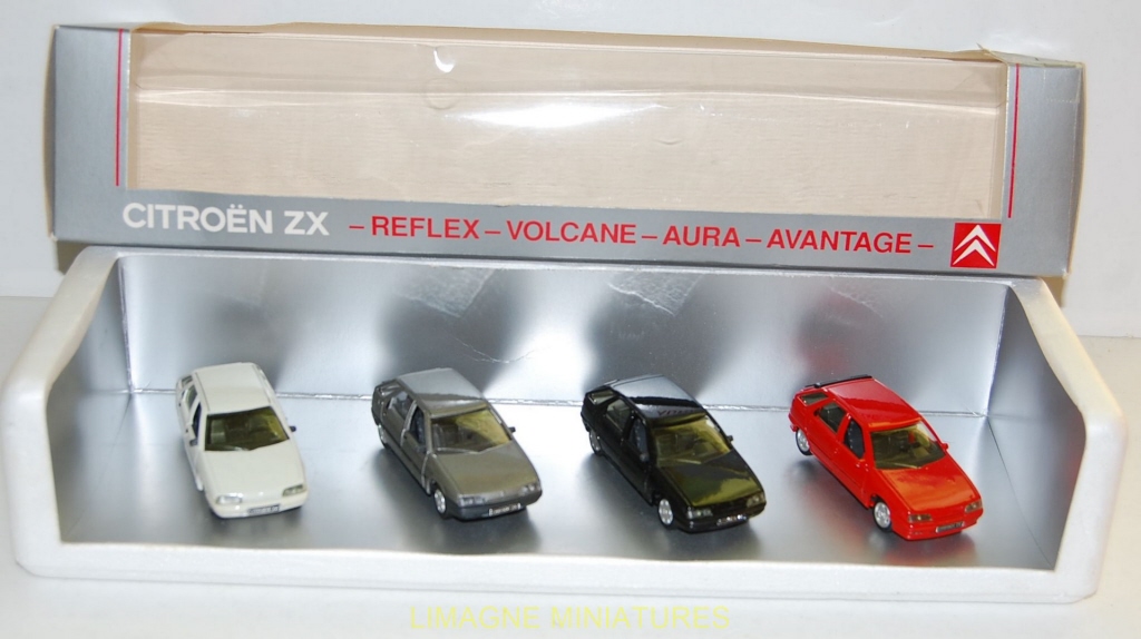 COFFRET 4X CITROËN ZX Solido 1/43 EUR 50,00 - FR